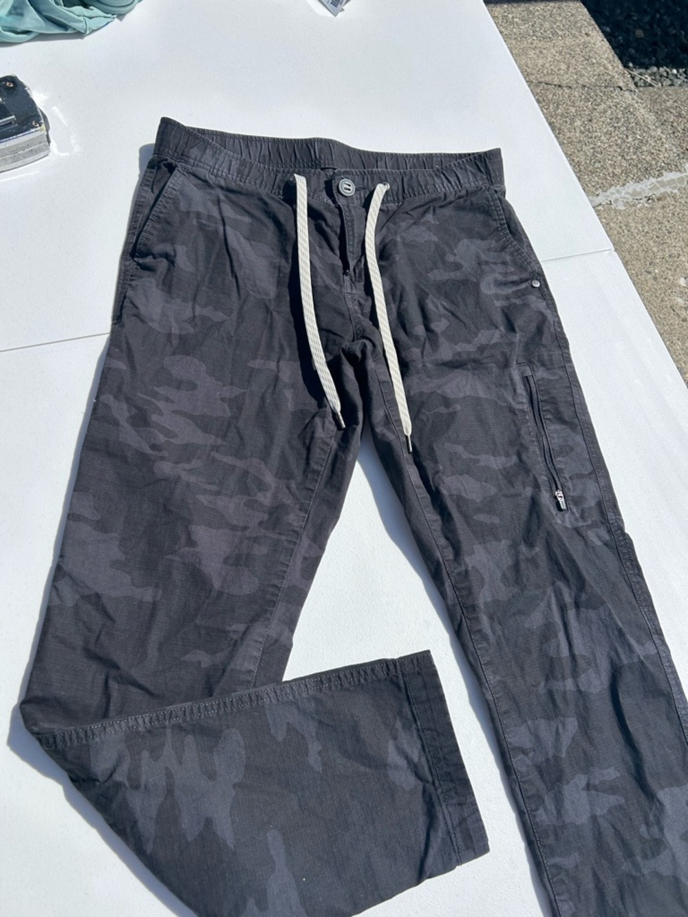 Vuori Olive Camo Cargo Pants - Picture 8 of 10
